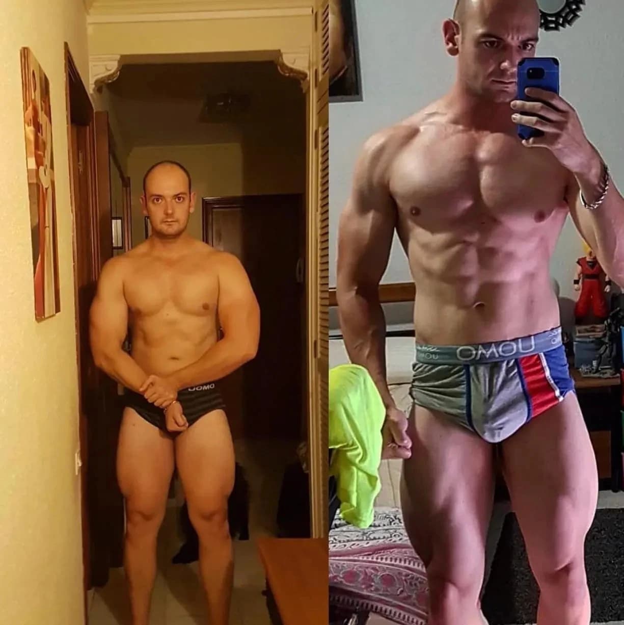 Antes y después de un proceso deportivo